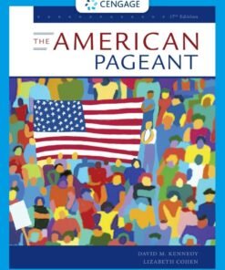 The American Pageant 17th Edition - Original PDF ebook