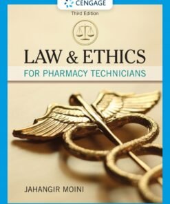 Law and Ethics for Pharmacy Technicians 3rd Edition - Original PDF ebook