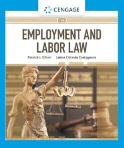 Employment and Labor Law 10th Edition - Original PDF ebook