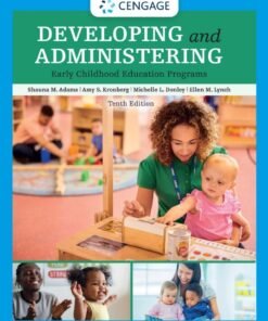 Developing and Administering an Early Childhood Education Program 10th Edition - Original PDF ebook