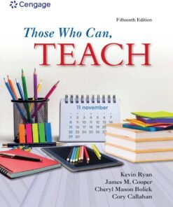 Those Who Can, Teach 15th Edition - Original PDF ebook