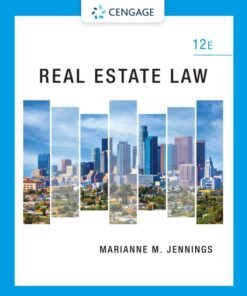 Real Estate Law 12th Edition - Original PDF ebook