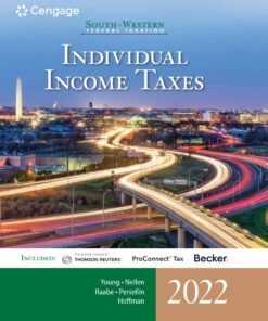 South-Western Federal Taxation 2022: Individual Income Taxes 45th Edition - Original PDF ebook