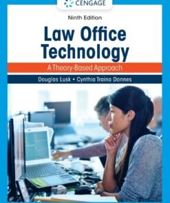 Law Office Technology: A Theory-Based Approach 9th Edition - Original PDF ebook