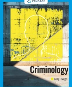 Criminology 8th Edition - Original PDF ebook