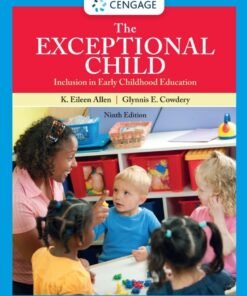 The Exceptional Child: Inclusion in Early Childhood Education 9th Edition - Original PDF ebook