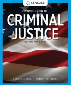 Introduction to Criminal Justice 17th Edition - Original PDF ebook