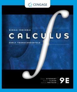 Single Variable Calculus: Early Transcendentals 9th Edition - Original PDF ebook