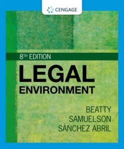Legal Environment 8th Edition - Original PDF ebook