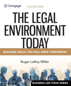 The Legal Environment Today 10th Edition - Original PDF ebook