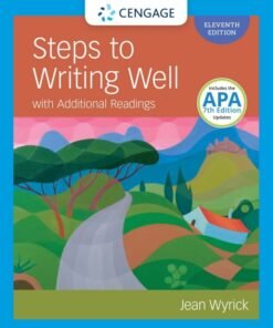 Steps to Writing Well with Additional Readings (w/ MLA9E Updates) 11th Edition - Original PDF ebook