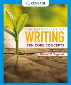 The Essentials of Writing: Ten Core Concepts 3rd Edition - Original PDF ebook