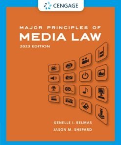 Major Principles of Media Law, 2023 1st Edition - Original PDF ebook