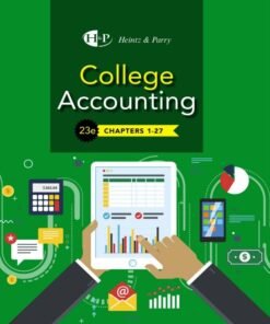 College Accounting, Chapters 1-27 23rd Edition - Original PDF ebook