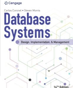 Database Systems: Design, Implementation, & Management 14th Edition - Original PDF ebook
