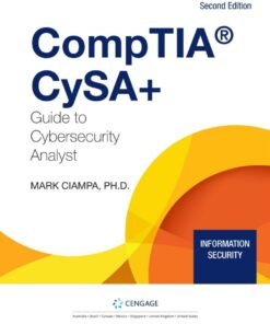 CompTIA CySA Guide to Cybersecurity Analyst (CS0-002) 2nd Edition - Original PDF ebook