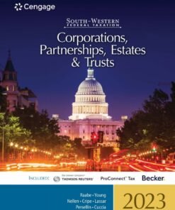 South-Western Federal Taxation 2023: Corporations, Partnerships, Estates and Trusts 46th Edition - Original PDF ebook