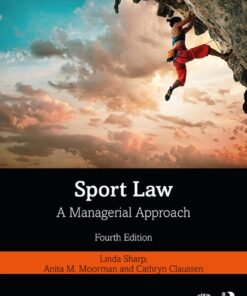 Sport Law 4th Edition - Original PDF ebook
