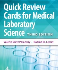 Quick Review Cards for Medical Laboratory Science 3rd Edition - Original PDF ebook