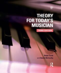 Theory for Today's Musician Textbook 3rd Edition - Original PDF ebook