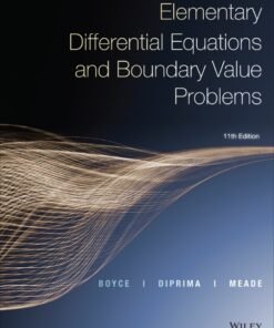 Elementary Differential Equations and Boundary Value Problems 11th Edition - Original PDF ebook