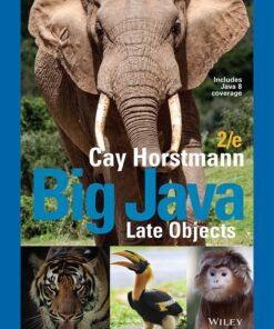Big Java Late Objects 2nd Edition - Original PDF ebook