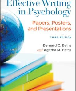 Effective Writing in Psychology 3rd Edition
Papers, Posters, and Presentations - Original PDF ebook