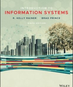 Introduction to Information Systems 9th Edition - Original PDF ebook