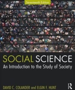 Social Science: An Introduction to the Study of Society 17th Edition - Original PDF ebook