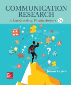 Communication Research: Asking Questions, Finding Answers 5th Edition - Original PDF ebook
