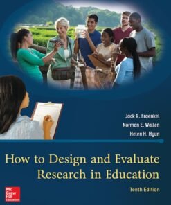 How to Design and Evaluate Research in Education 10th Edition - Original PDF ebook