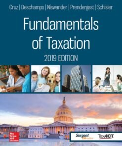Fundamentals of Taxation 2019 Edition 12th Edition - Original PDF ebook