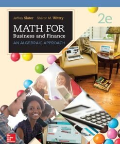Math for Business and Finance: An Algebraic Approach 2nd Edition - Original PDF ebook