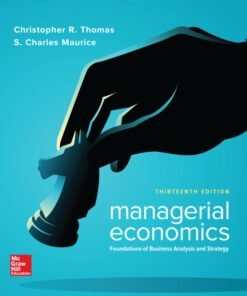 Managerial Economics 13th Edition - Original PDF ebook