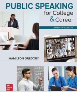 Public Speaking for College & Career 12th Edition - Original PDF ebook