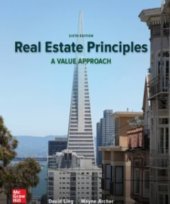 Real Estate Principles: A Value Approach 6th Edition - Original PDF ebook