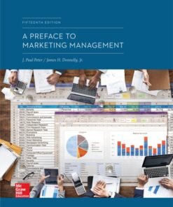 A Preface to Marketing Management 15th Edition - Original PDF ebook