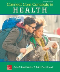 Connect Core Concepts in Health, BIG 16th Edition - Original PDF ebook