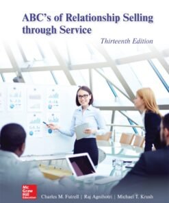 ABC's of Relationship Selling through Service 13th Edition - Original PDF ebook