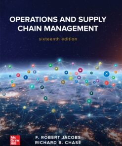 Operations and Supply Chain Management 16th Edition - Original PDF ebook