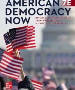 American Democracy Now 7th Edition - Original PDF ebook