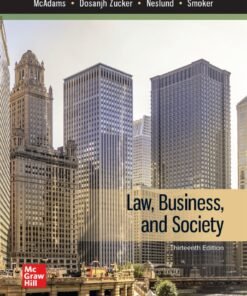Law, Business, and Society 13th Edition - Original PDF ebook