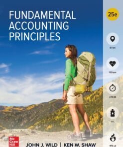 Fundamental Accounting Principles 25th Edition - Original PDF ebook