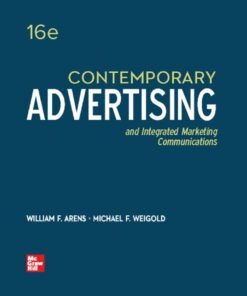Contemporary Advertising 16th Edition - Original PDF ebook
