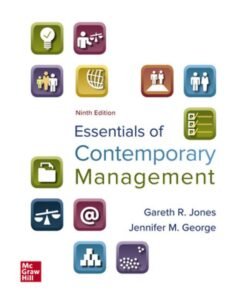 Essentials of Contemporary Management 9th Edition - Original PDF ebook