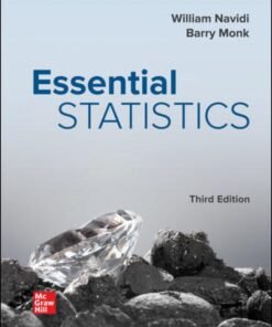 Essential Statistics 3rd Edition - Original PDF ebook