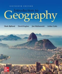 Introduction to Geography 16th Edition - Original PDF ebook