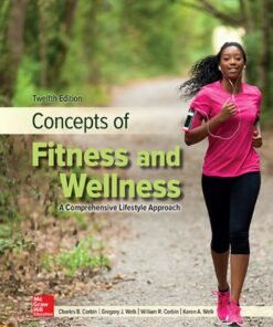 Concepts of Fitness And Wellness: A Comprehensive Lifestyle Approach 12th Edition - Original PDF ebook