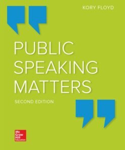 Public Speaking Matters 2nd Edition - Original PDF ebook