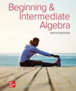 Beginning and Intermediate Algebra 6th Edition - Original PDF ebook